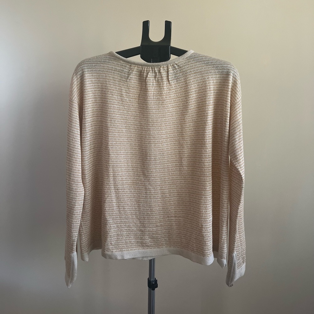 aiayu long sleeve top silk